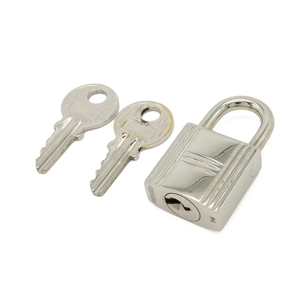 Hermes Cadena Metal Padlock
