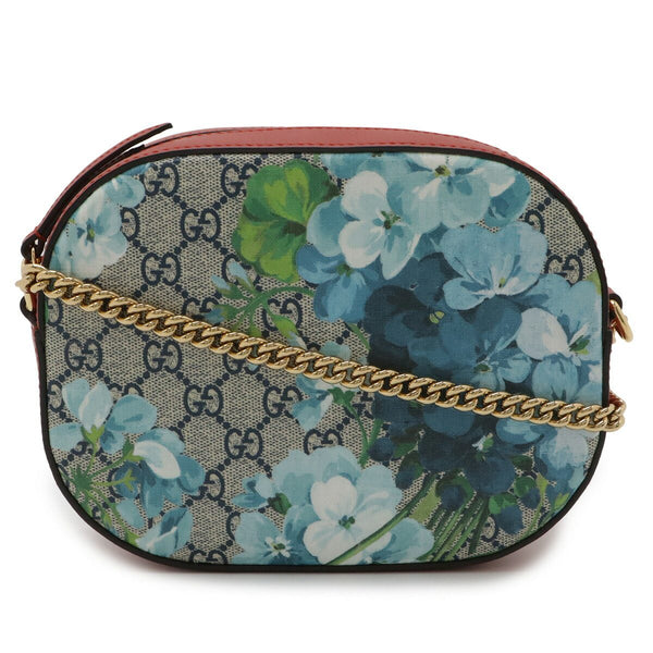 Gucci GG Blooms GG Supreme Coated Canvas Chain Shoulder Bag