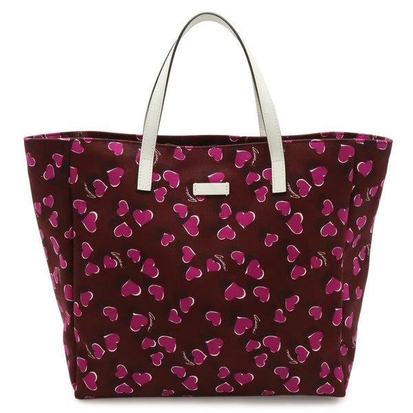 Gucci Canvas Leather Tote Bag