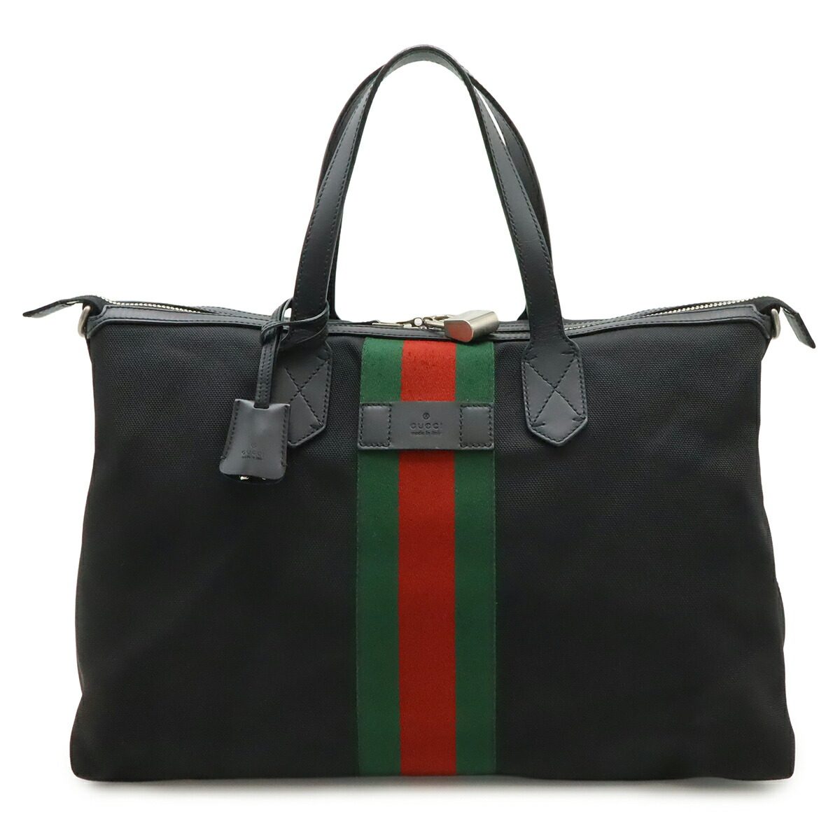 Gucci Nylon Canvas Tote Bag