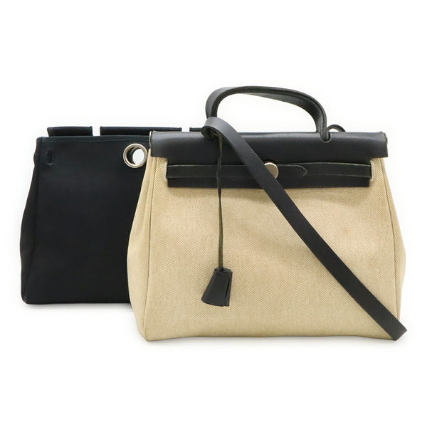 Hermes HerbagPM Toile H Toile Officer Leather 2way bag