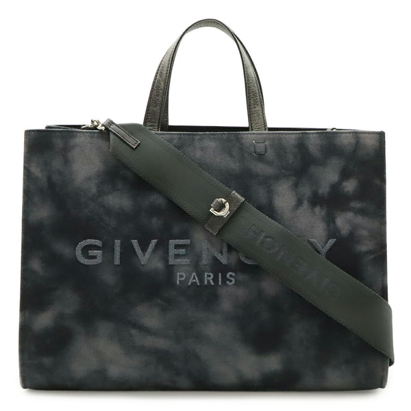 Givenchy Canvas Leather 2way Tote Bag