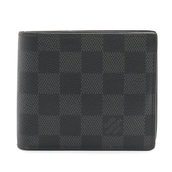 Louis Vuitton Portefeuille Marco NM Damier Graphite Canvas Wallet