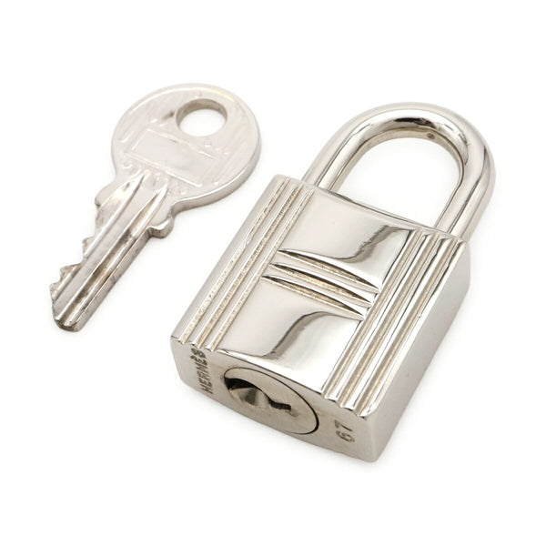 Hermes Cadena Metal Padlock