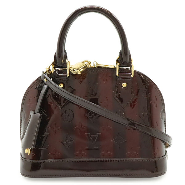 Louis Vuitton Alma Vernis Monogram Vernis 2way bag