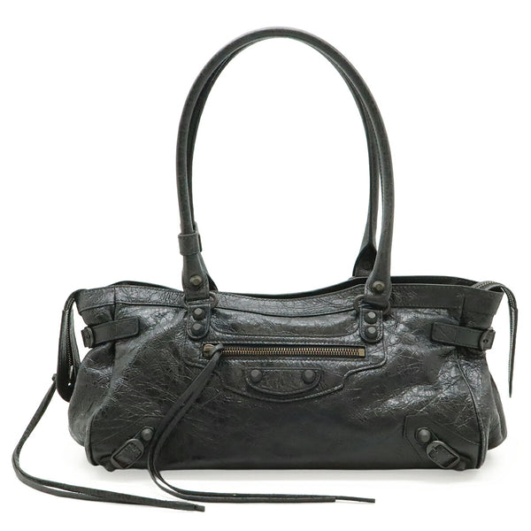 Balenciaga Le City East West Leather 2way Bag