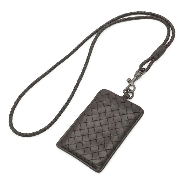 Bottega Veneta Intrecciato Leather ID Card Holder