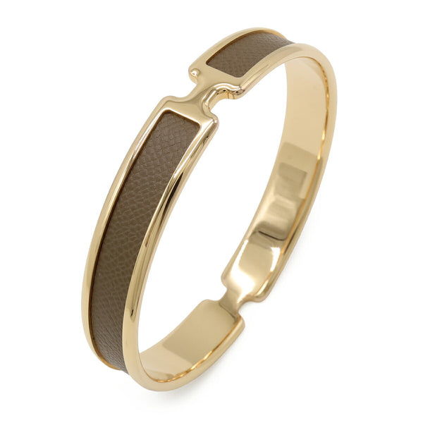 Hermes Olympe Leather Bracelet