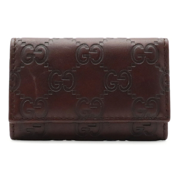Gucci Guccissima Leather Key Case
