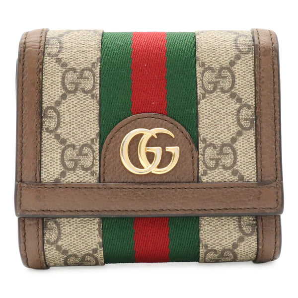 Gucci Ophidia GG Supreme Compact Wallet