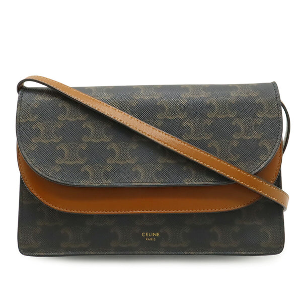Celine Triomphe Canvas 2way Wallet Bag