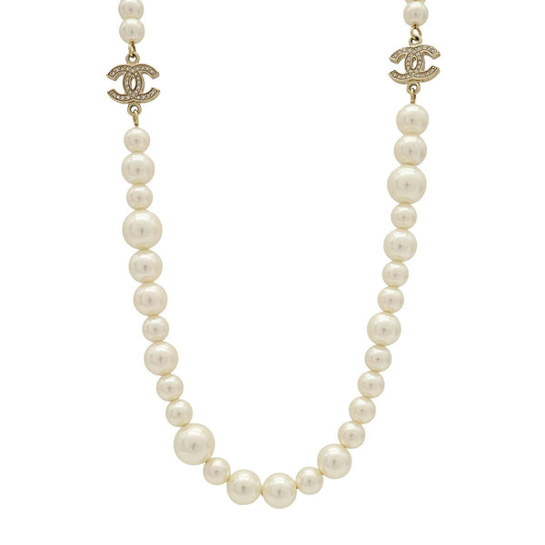 Chanel Coco Mark Long Necklace Pendant