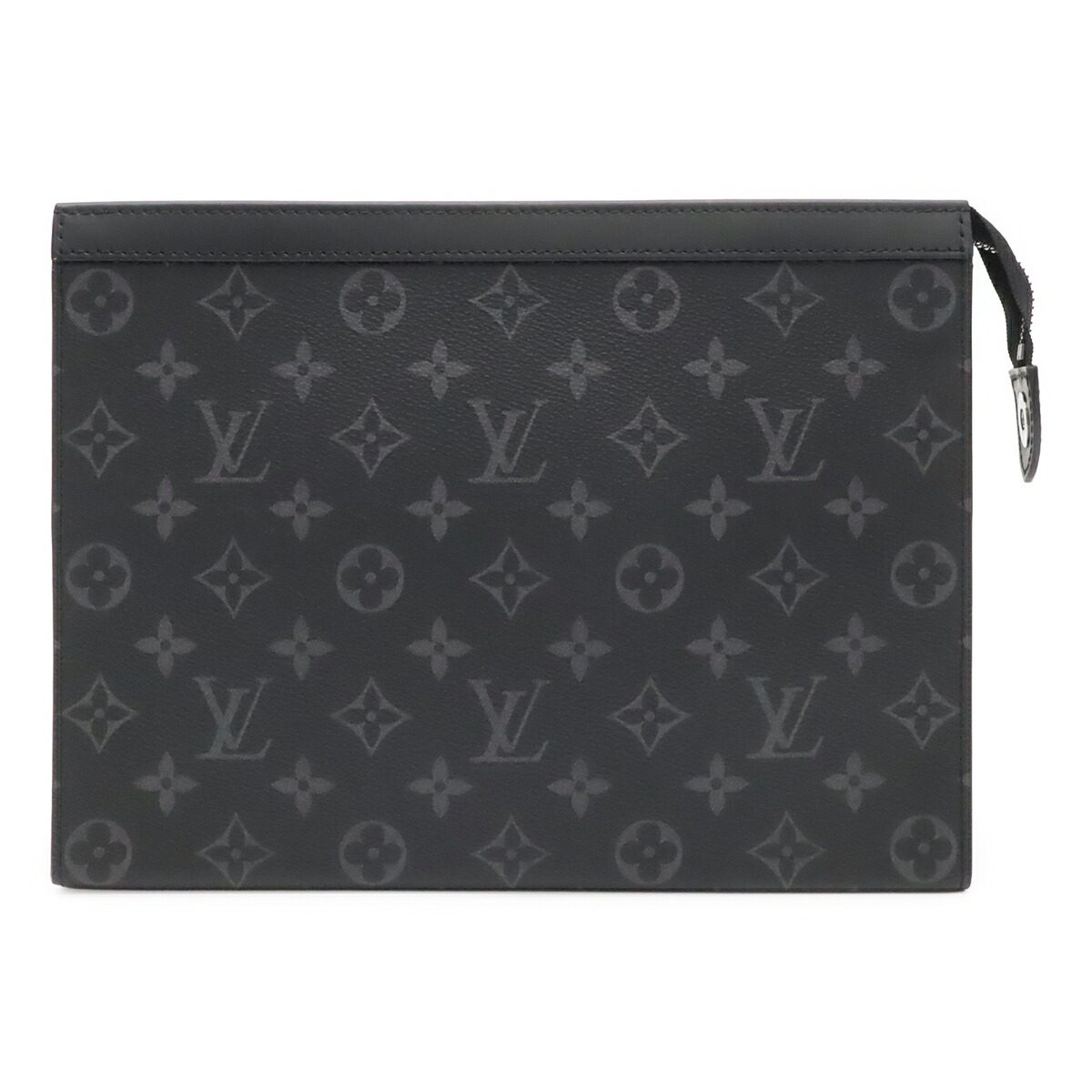Louis Vuitton Pochette Voyage MM Monogram Eclipse Clutch Bag