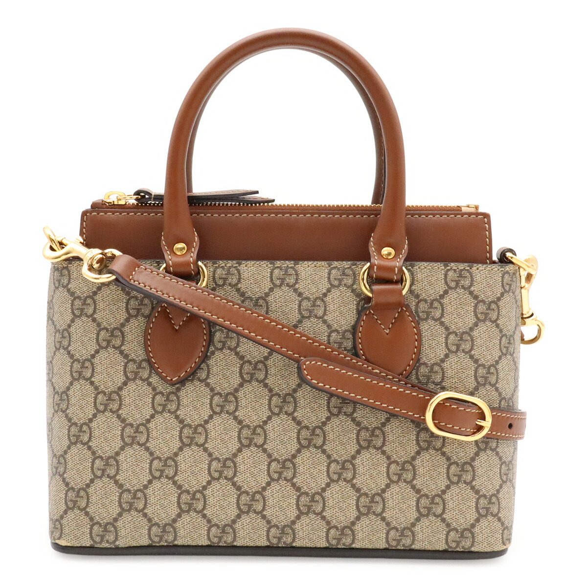 Gucci GG Supreme Leather 2way Shoulder Bag