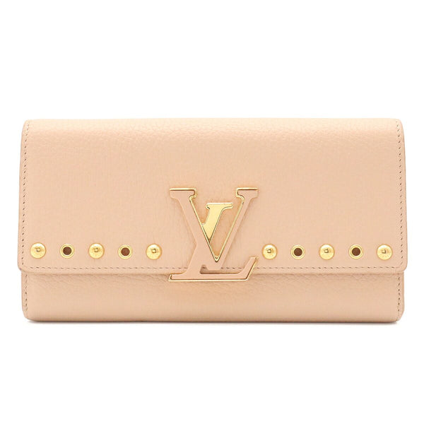 Louis Vuitton Portefeuille Capucines Taurillon Leather Long Wallet
