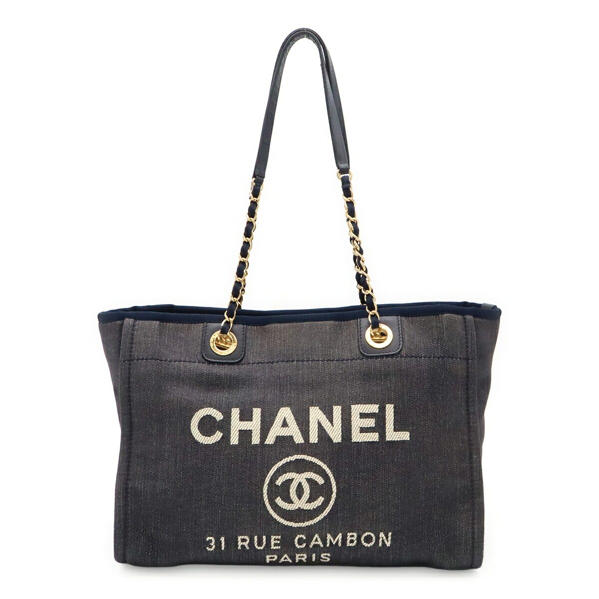 Chanel Deauville 2way tote bag