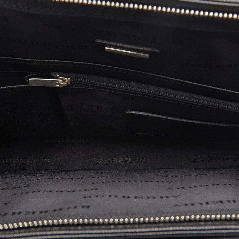 Burberry Leather Business Bag Briefcase in Very Good Condition