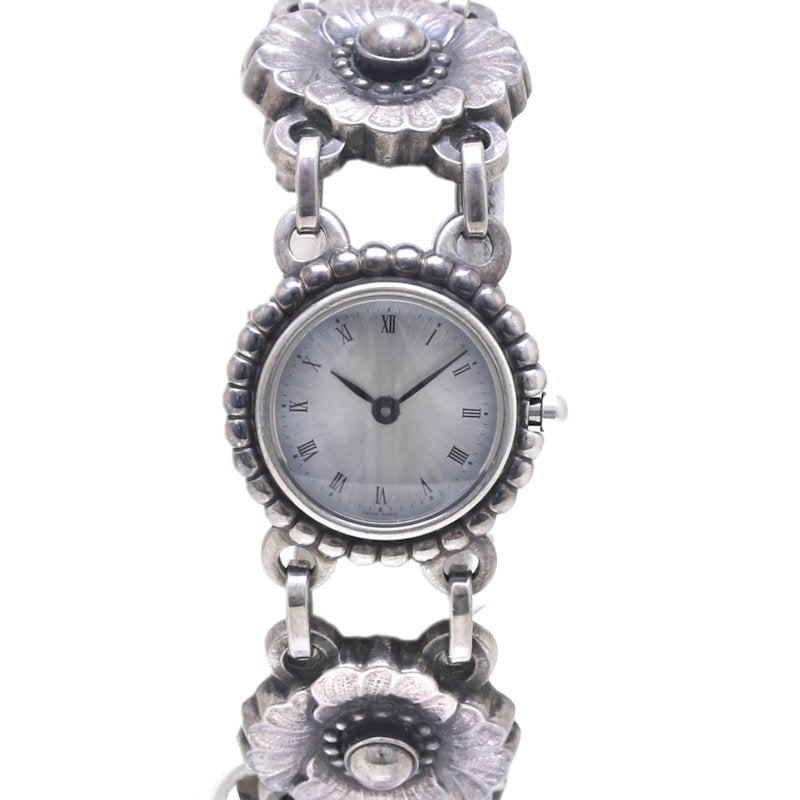 Georg Jensen Stainless Steel Quartz Bracelet Watch