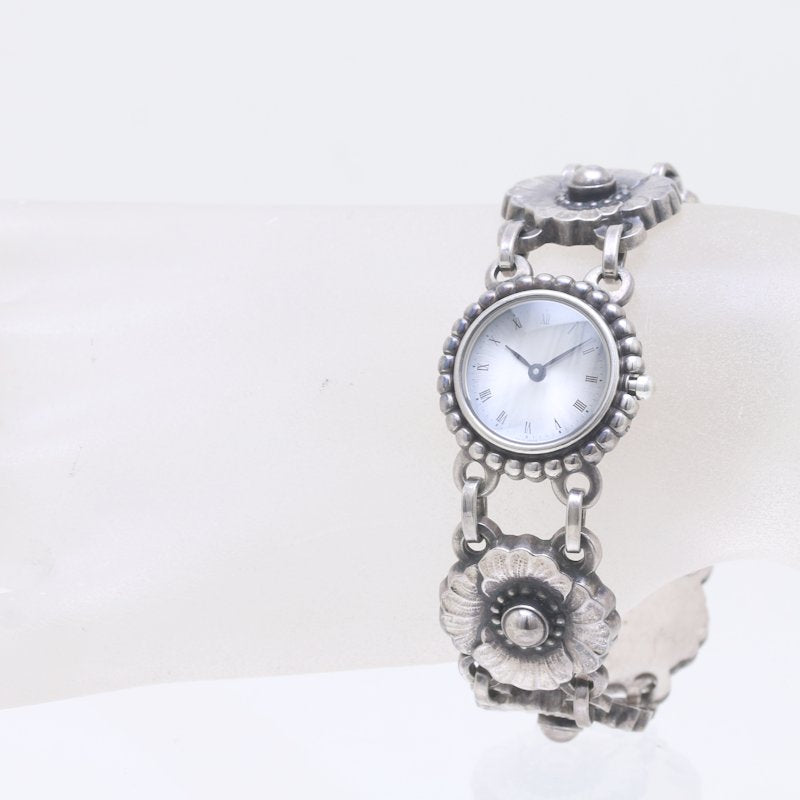 Georg Jensen Stainless Steel Quartz Bracelet Watch