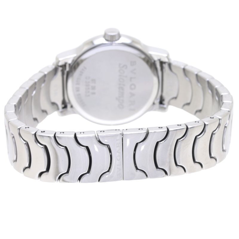 Bvlgari Solo Tempo Stainless Steel Watch