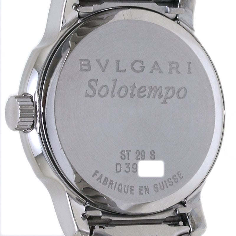 Bvlgari Solo Tempo Stainless Steel Watch