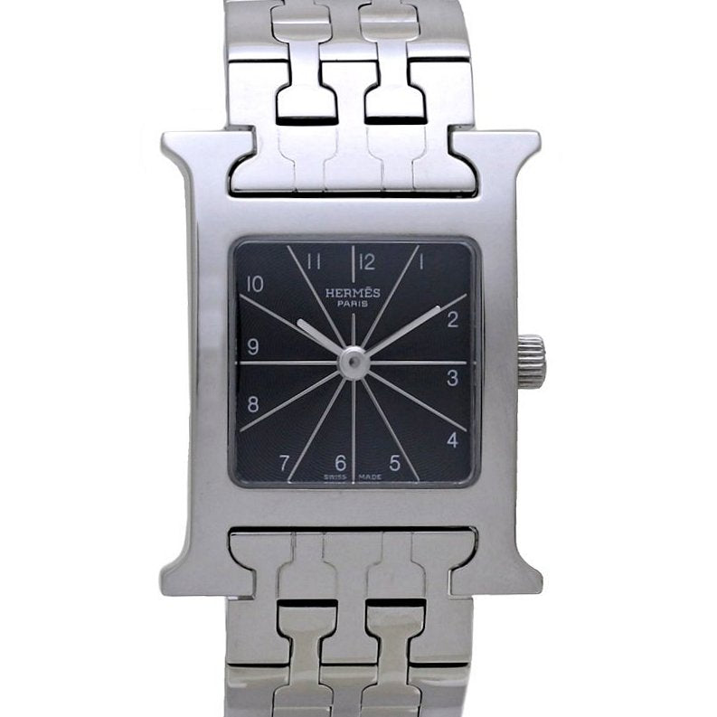 Hermes Stainless Steel Quartz H Watch