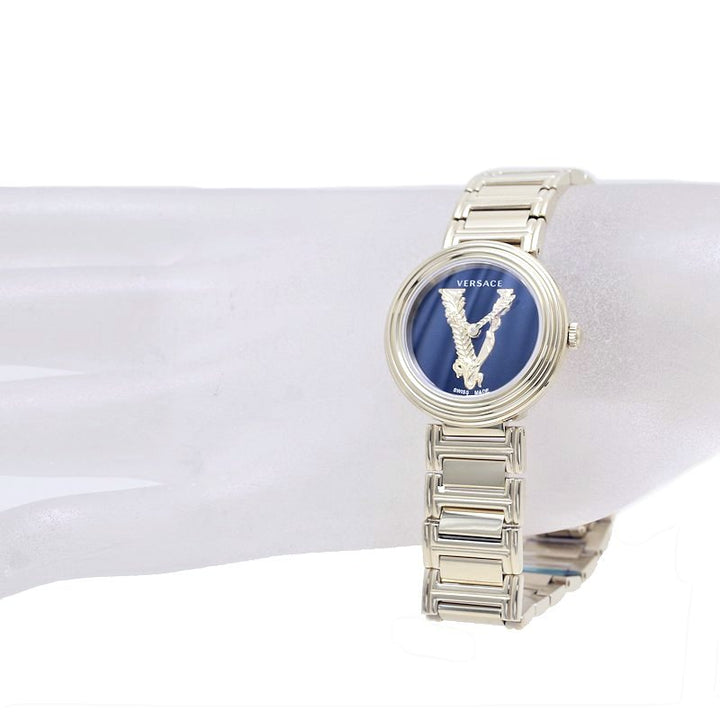 Versace Virtus Mini Duo Stainless Steel Watch