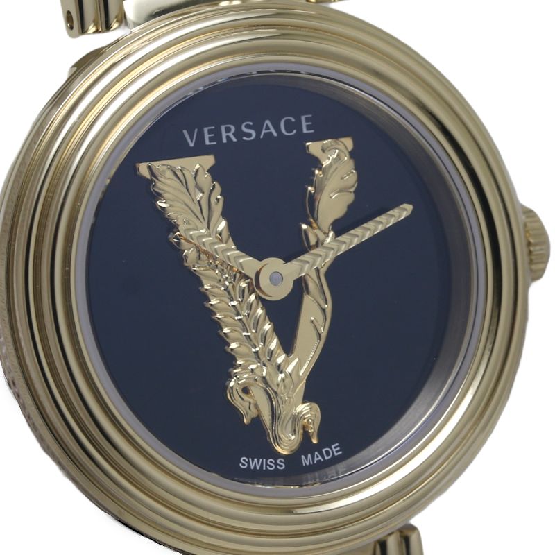 Versace Virtus Mini Duo Stainless Steel Watch