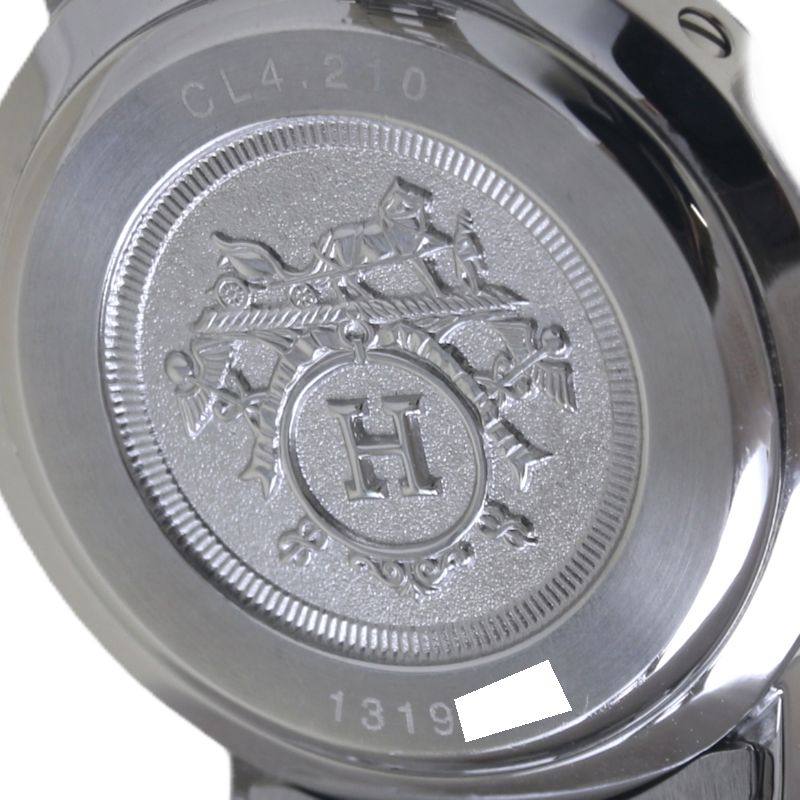 Hermes Clipper Stainless Steel Quartz Watch