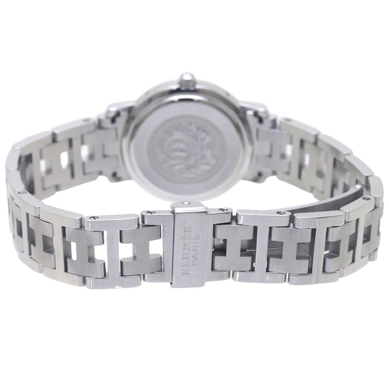 Hermes Clipper Stainless Steel Quartz Watch