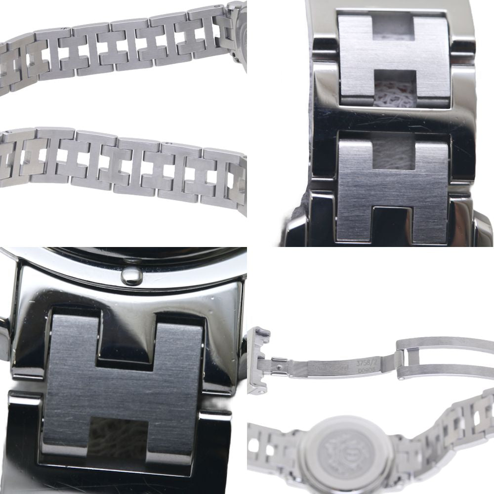 Hermes Clipper Stainless Steel Quartz Watch