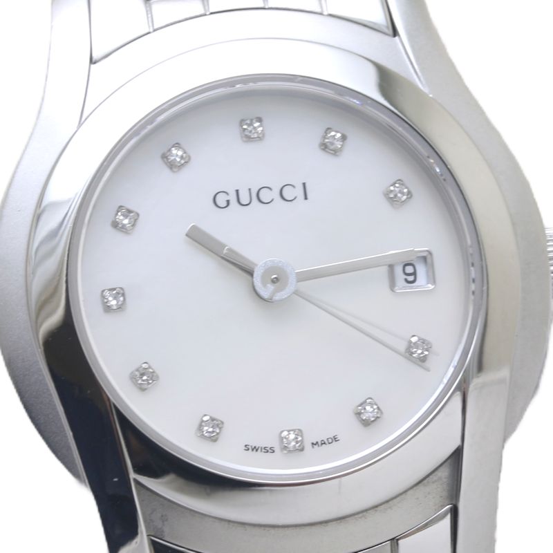 Gucci G-Class Diamond Quartz Watch YA055501