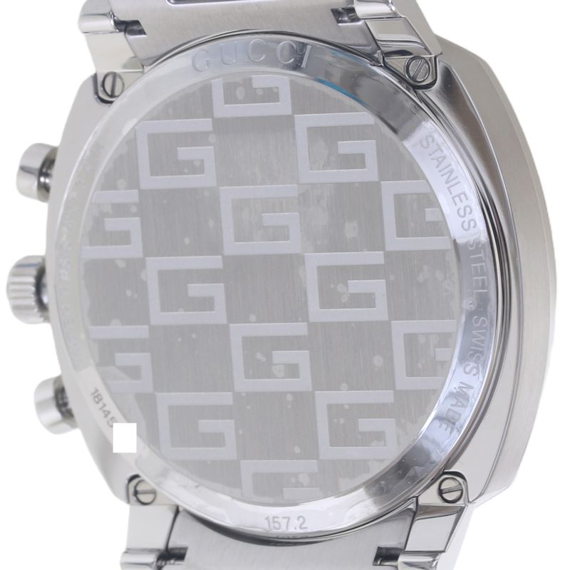 Gucci Grip Chronograph Stainless Steel Watch YA157302