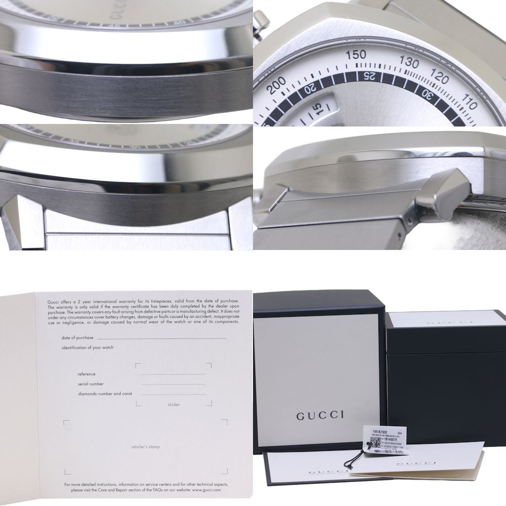 Gucci Grip Chronograph Stainless Steel Watch YA157302