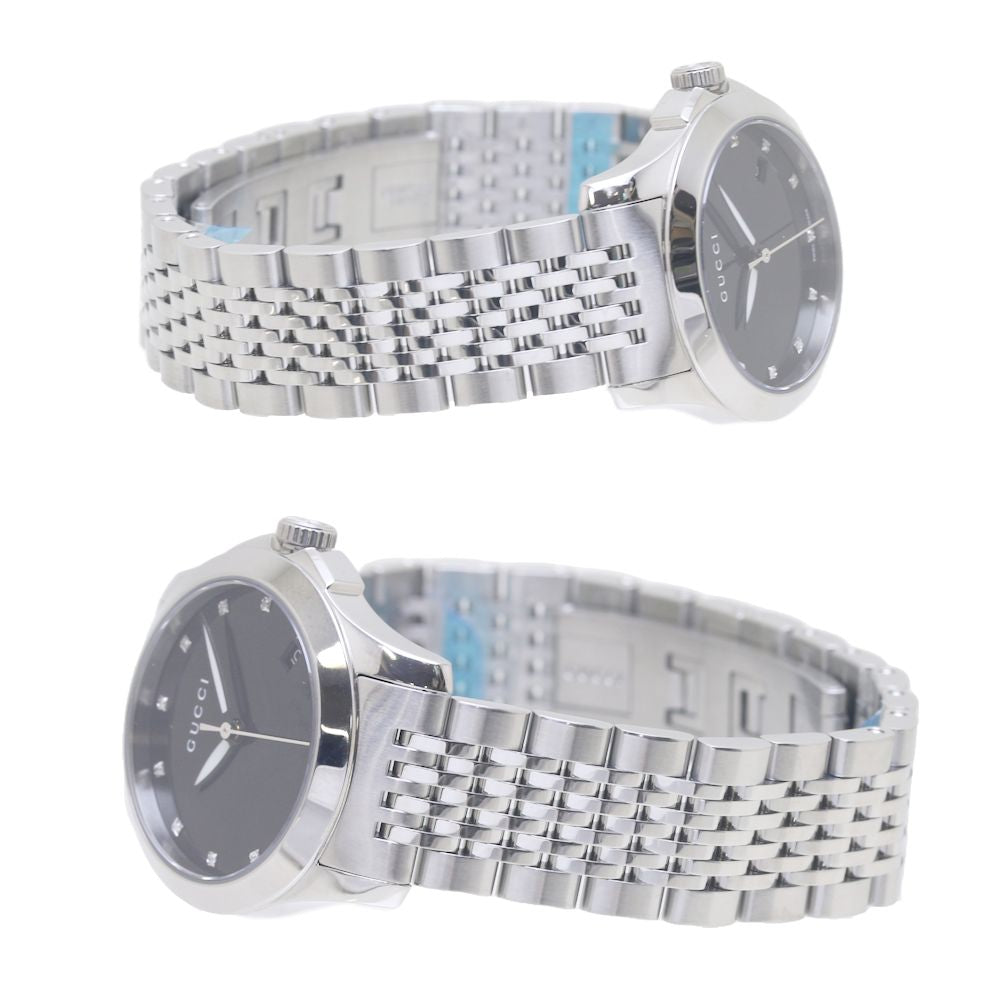 Gucci Stainless Steel Quartz G-Timeless Watch YA126505