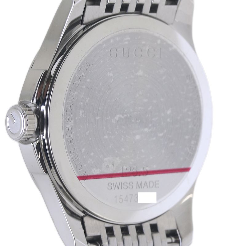 Gucci Stainless Steel Quartz G-Timeless Watch YA126505