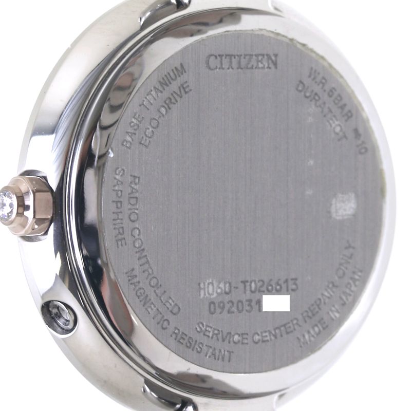 Citizen Titanium Quartz XC Mizu Collection Watch