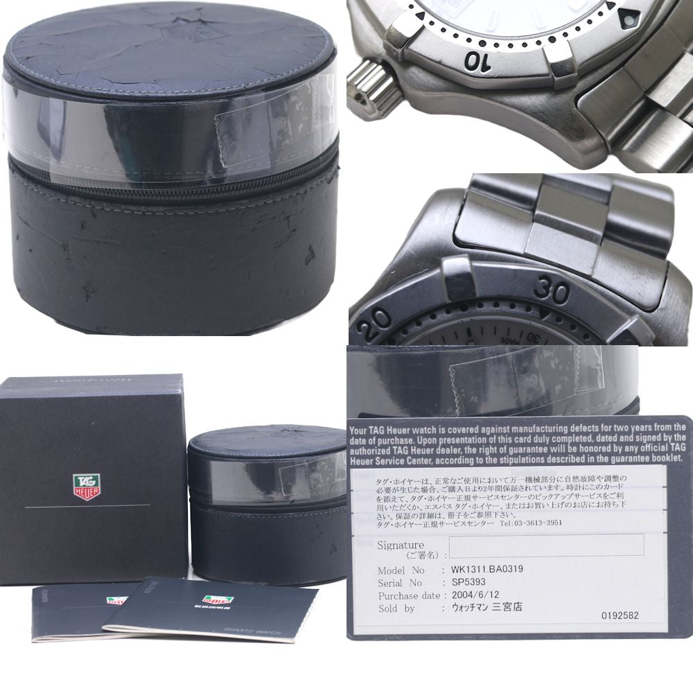 TAG Heuer Stainless Steel Quartz Watch WK1311.BA0319