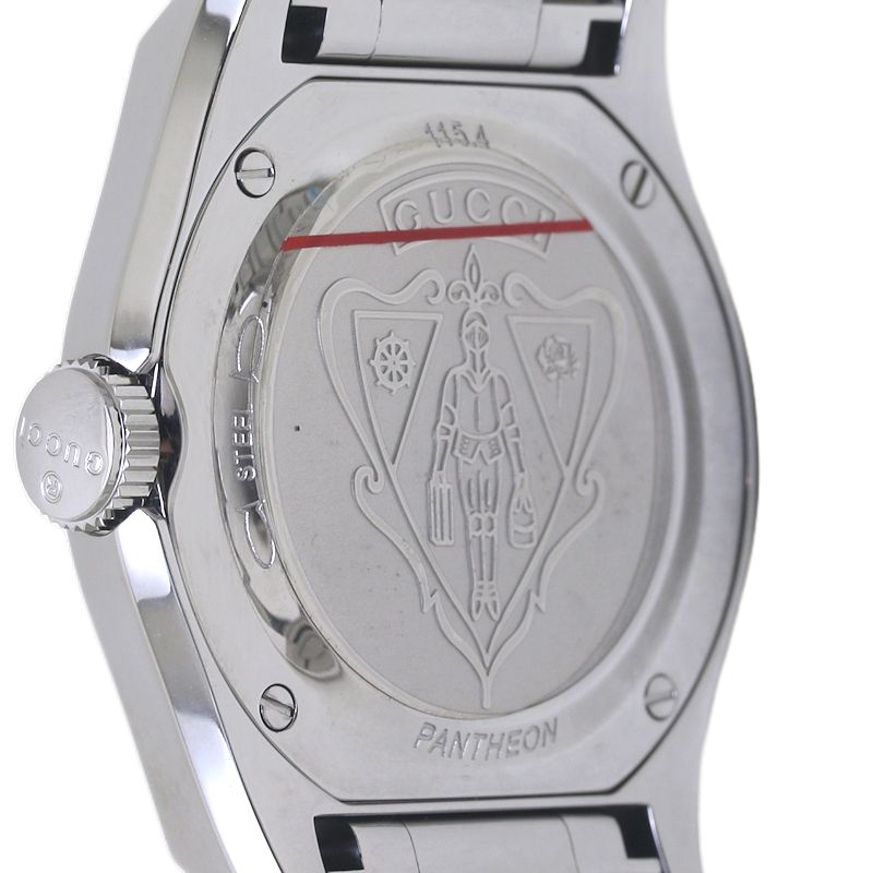 Gucci Pantheon Diamond Stainless Steel Watch YA115403