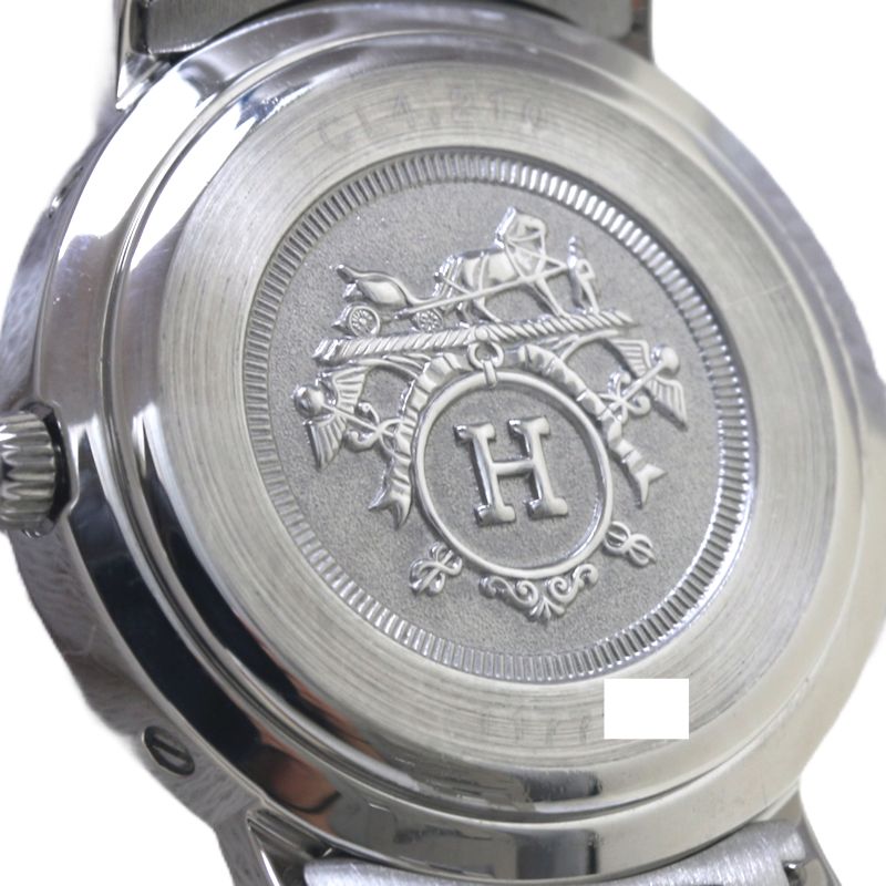 Hermes Clipper Stainless Steel Quartz Watch