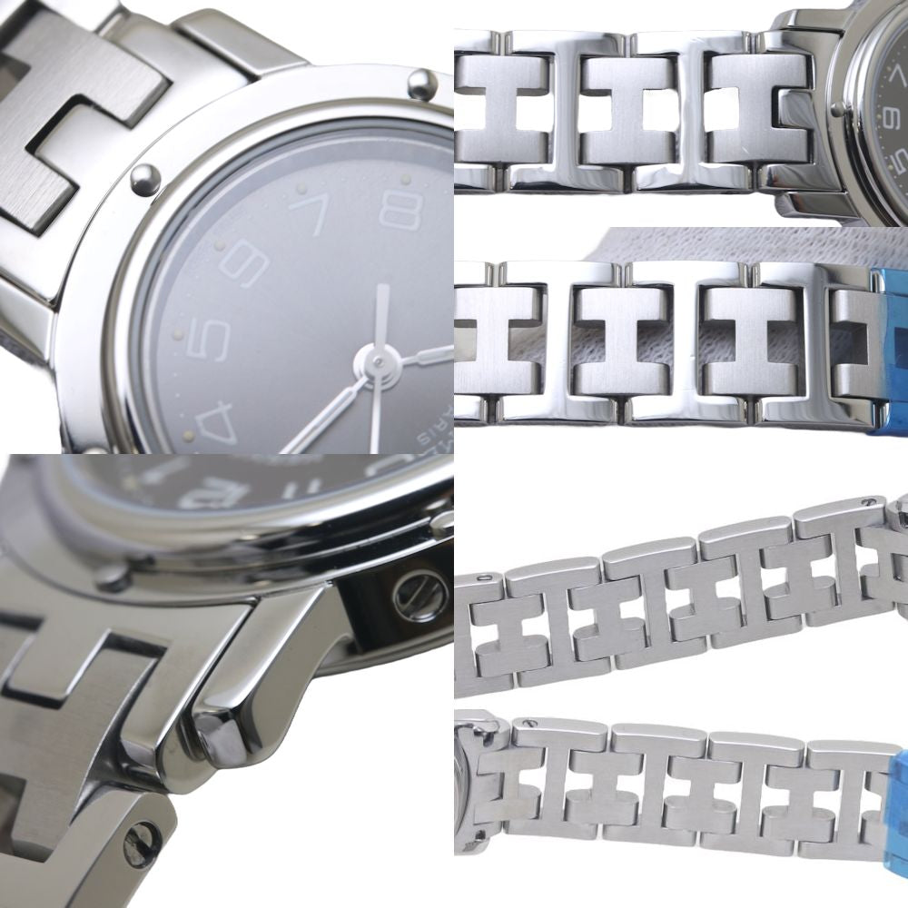 Hermes Clipper Stainless Steel Quartz Watch