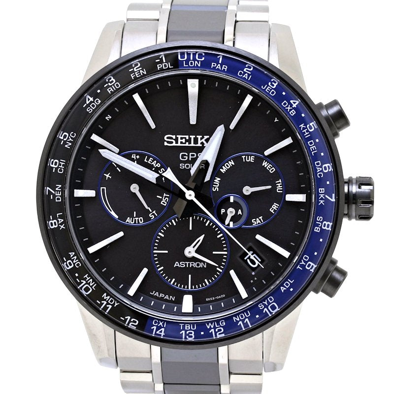 Seiko Astron SBXC009 Ceramic Titanium Chronograph Watch