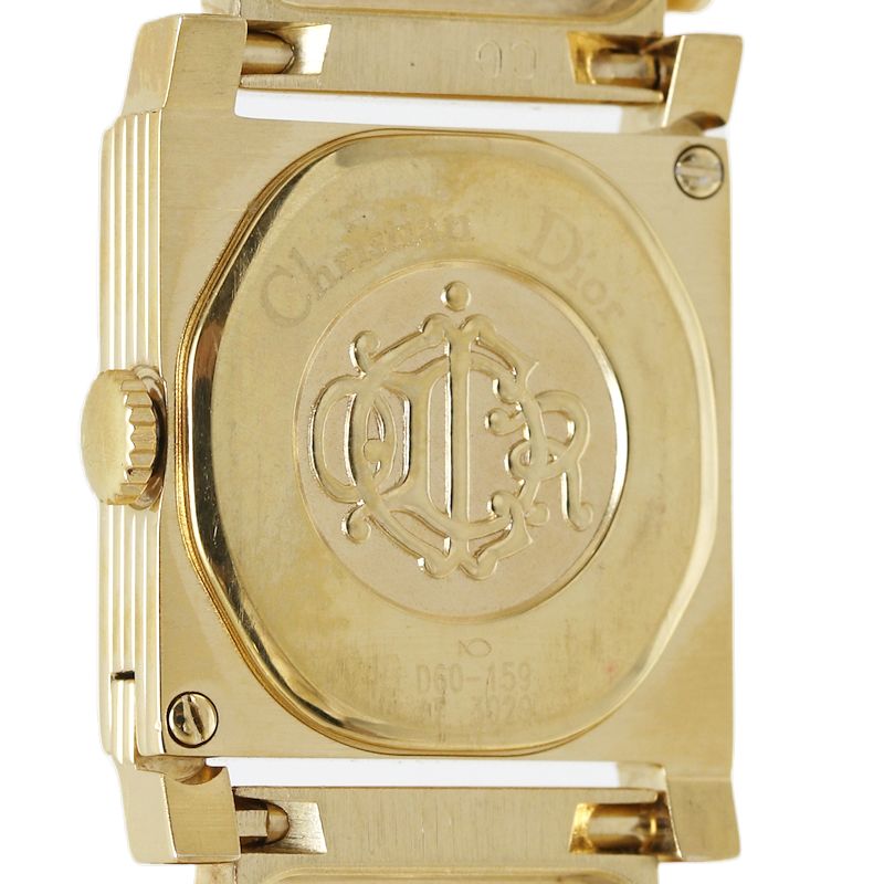 Dior La Parisienne Gold Plated Quartz Watch D60-159