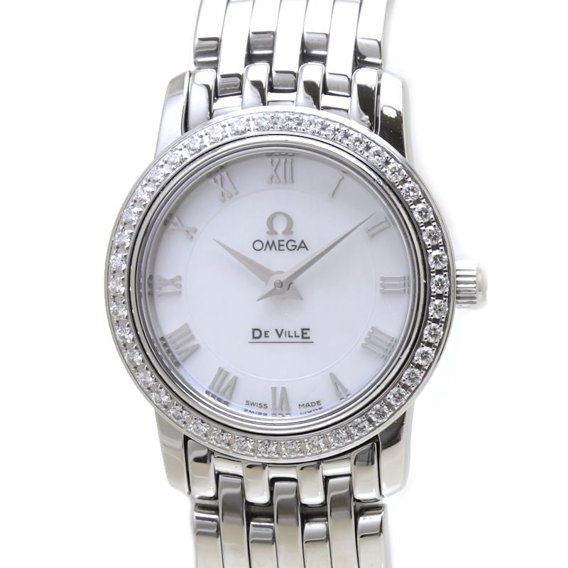 Omega De Ville Prestige Diamond Quartz Watch