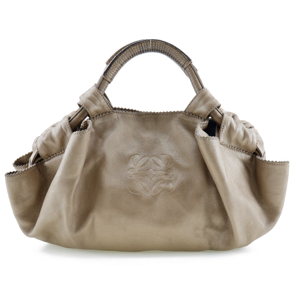 Loewe Nappa Aire Lambskin Handbag Gold