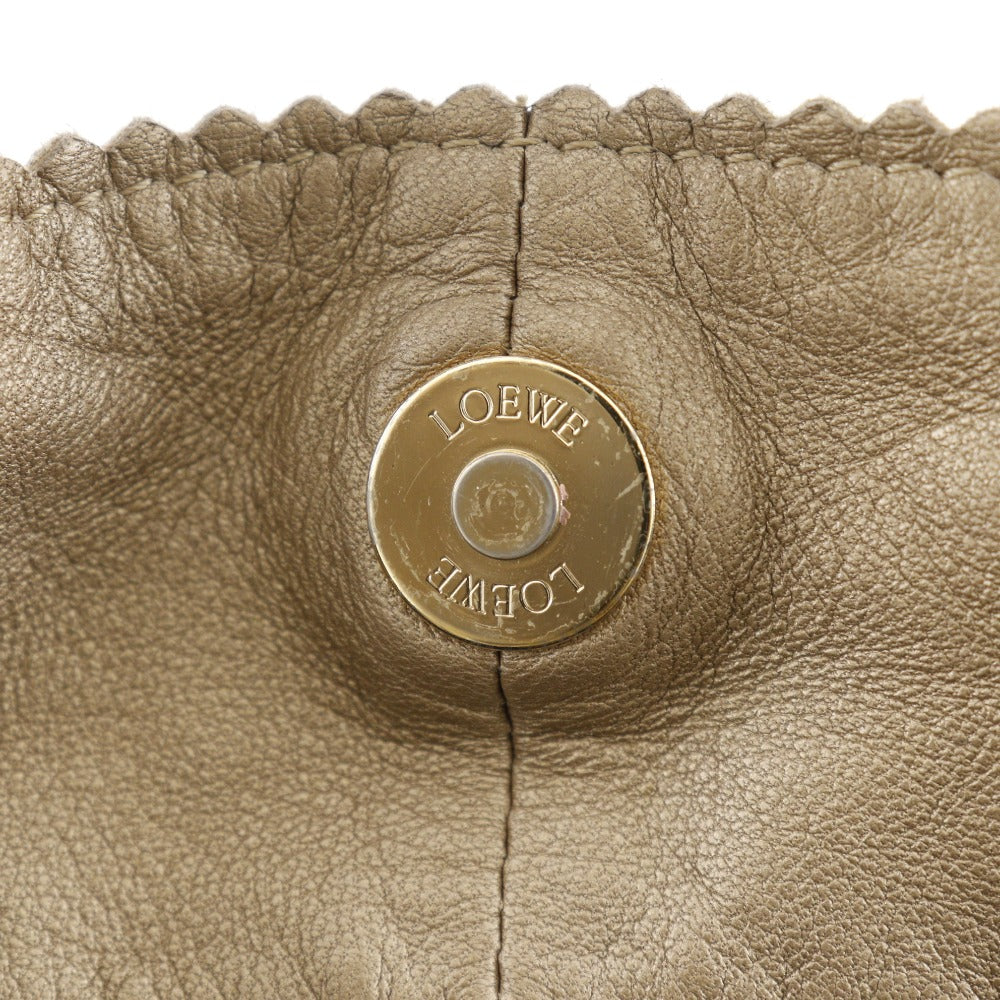 Loewe Nappa Aire Lambskin Handbag Gold