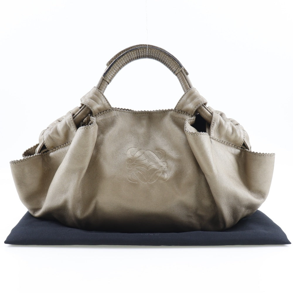 Loewe Nappa Aire Lambskin Handbag Gold