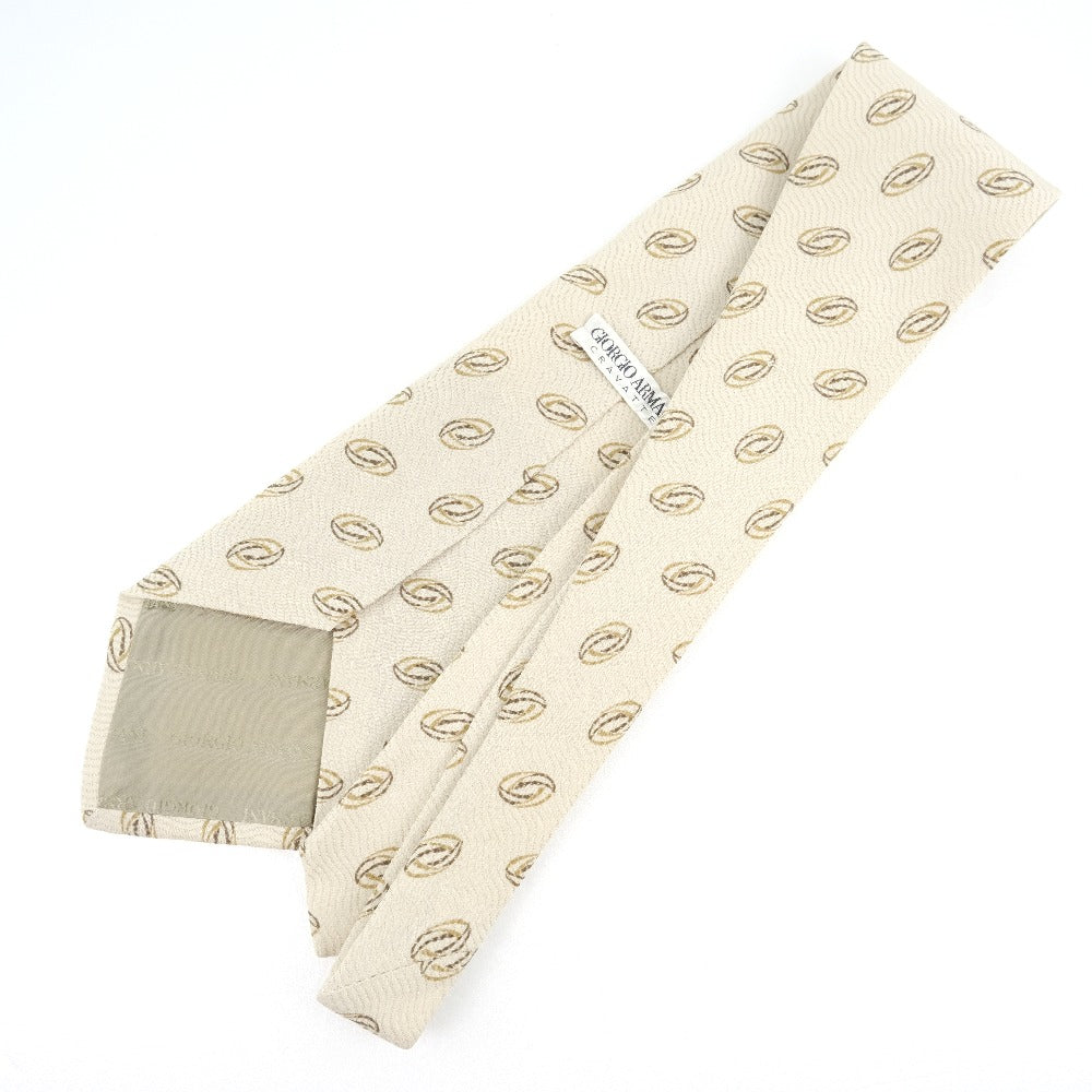 Armani Silk Beige Men's Tie