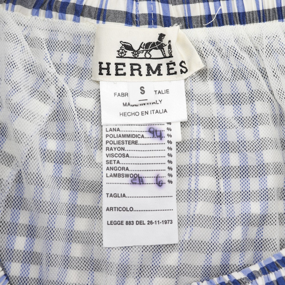 Hermes Nylon Polyurethane Swim Shorts Blue