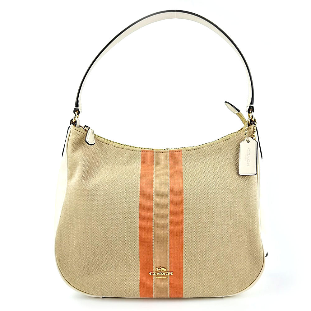 Coach Canvas Leather Shoulder Bag F73159